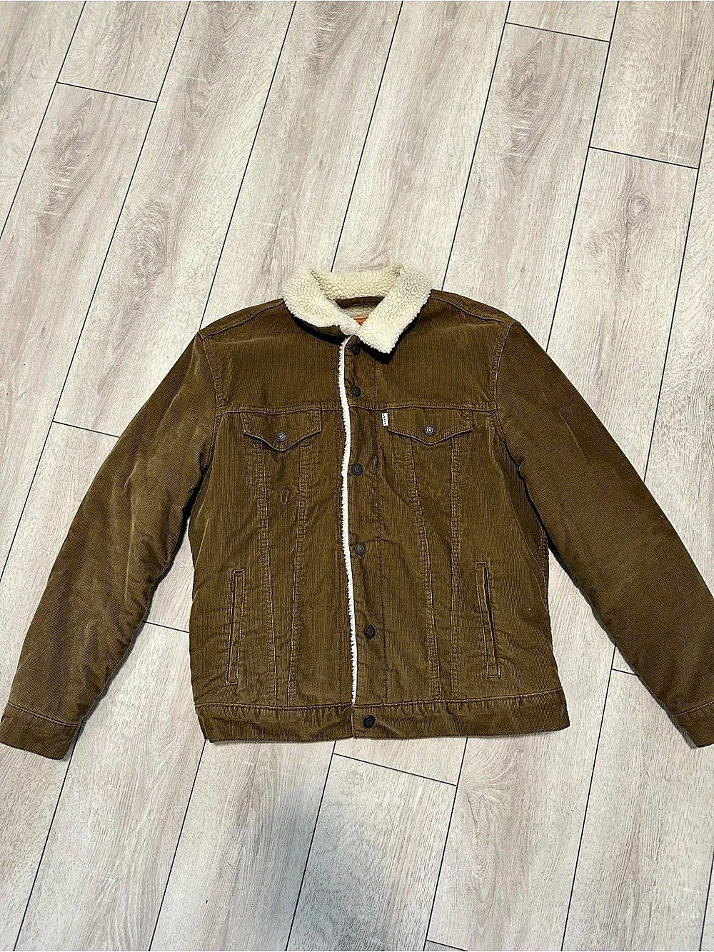 Levi's Brown Sherpa Collar Jacket